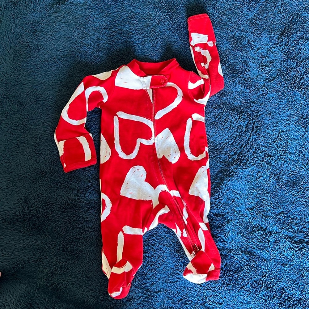 Newborn Valentine Sleeper